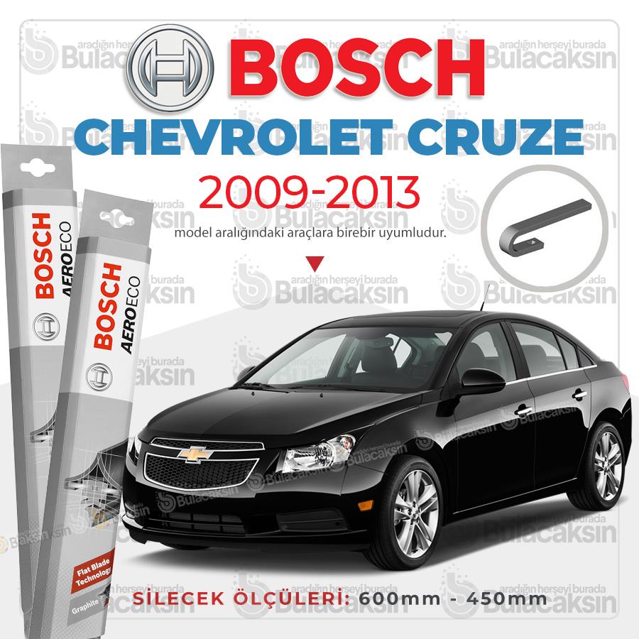 Chevrolet Cruze Muz Silecek Takımı (2009-2013) Bosch Aeroeco