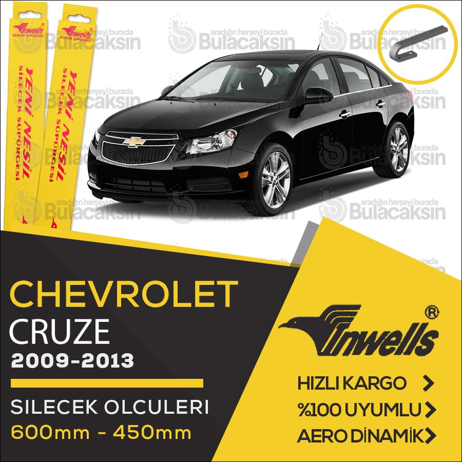 Chevrolet Cruze Muz Silecek Takımı (2009-2013) İnwells