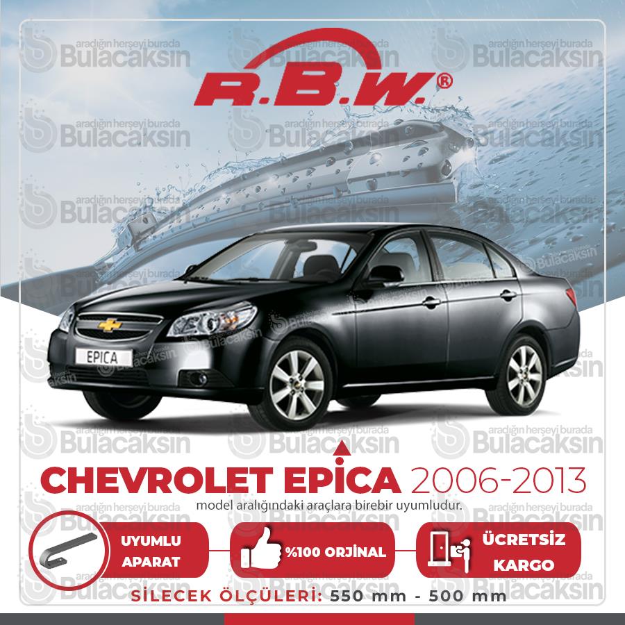 Chevrolet Epica Muz Silecek Takımı (2006-2013) Rbw
