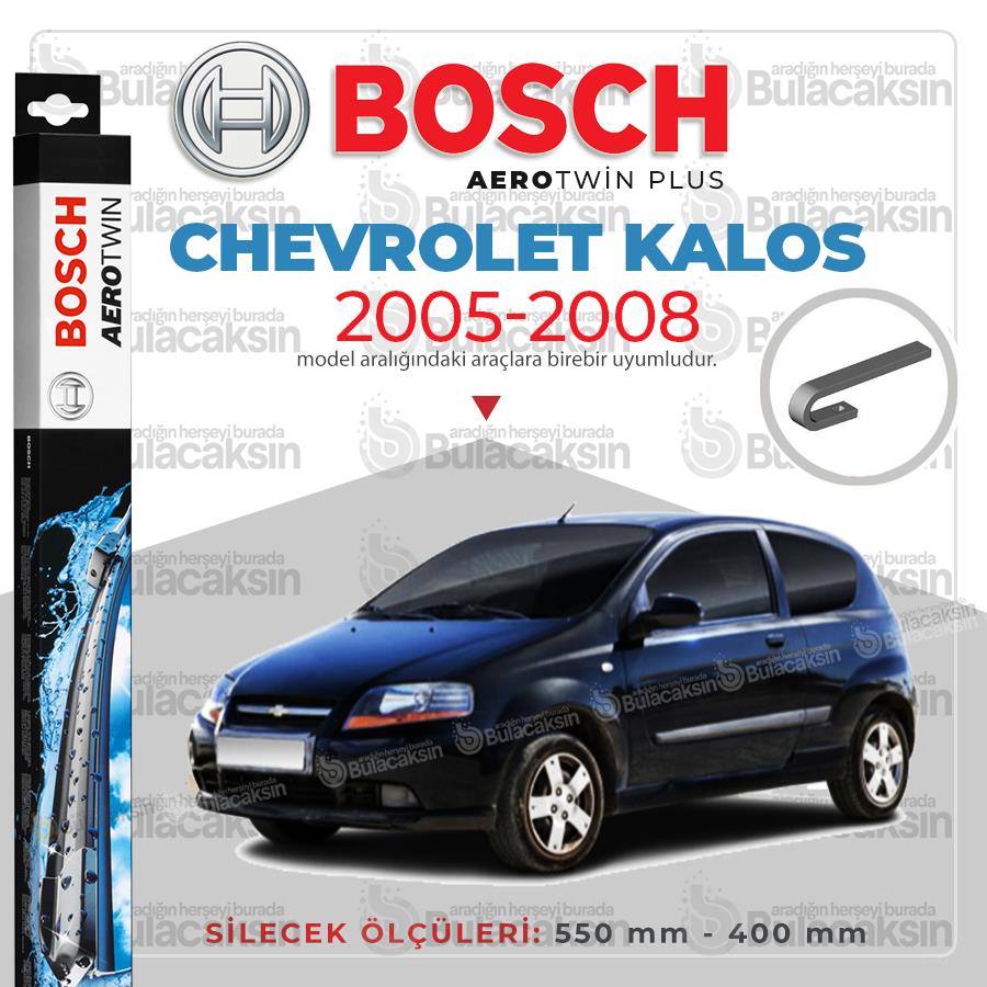 Chevrolet Kalos Muz Silecek Takımı (2005-2008) Bosch Aerotwin