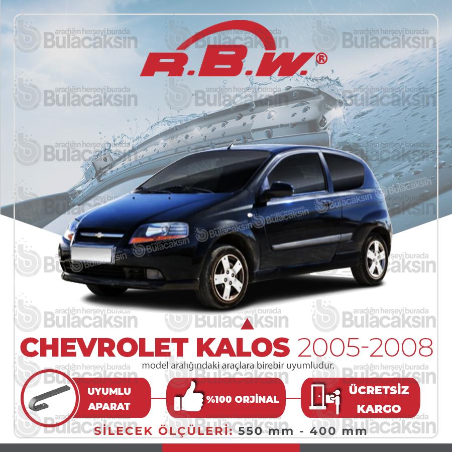 Chevrolet Kalos Muz Silecek Takımı (2005-2008) Rbw