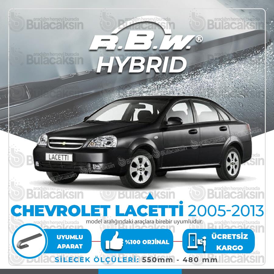 Chevrolet Lacetti Ön Silecek Takımı (2005-2011) Rbw Hibrit