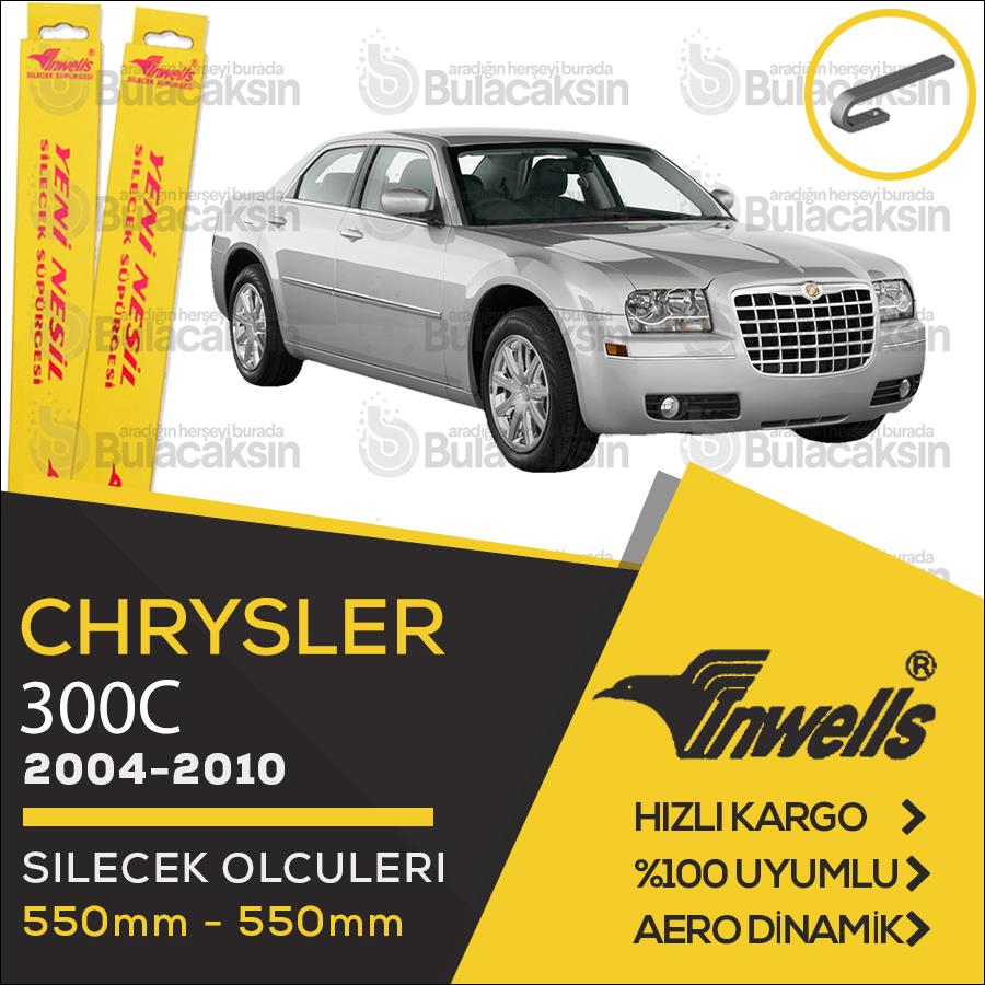 Chrysler 300C Muz Silecek Takımı (2004-2010) İnwells