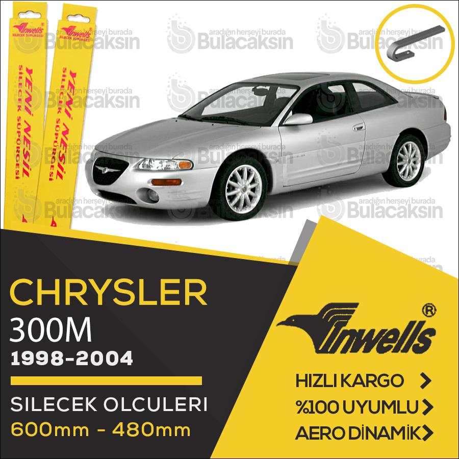 Chrysler 300M Muz Silecek Takımı (1998-2004) İnwells