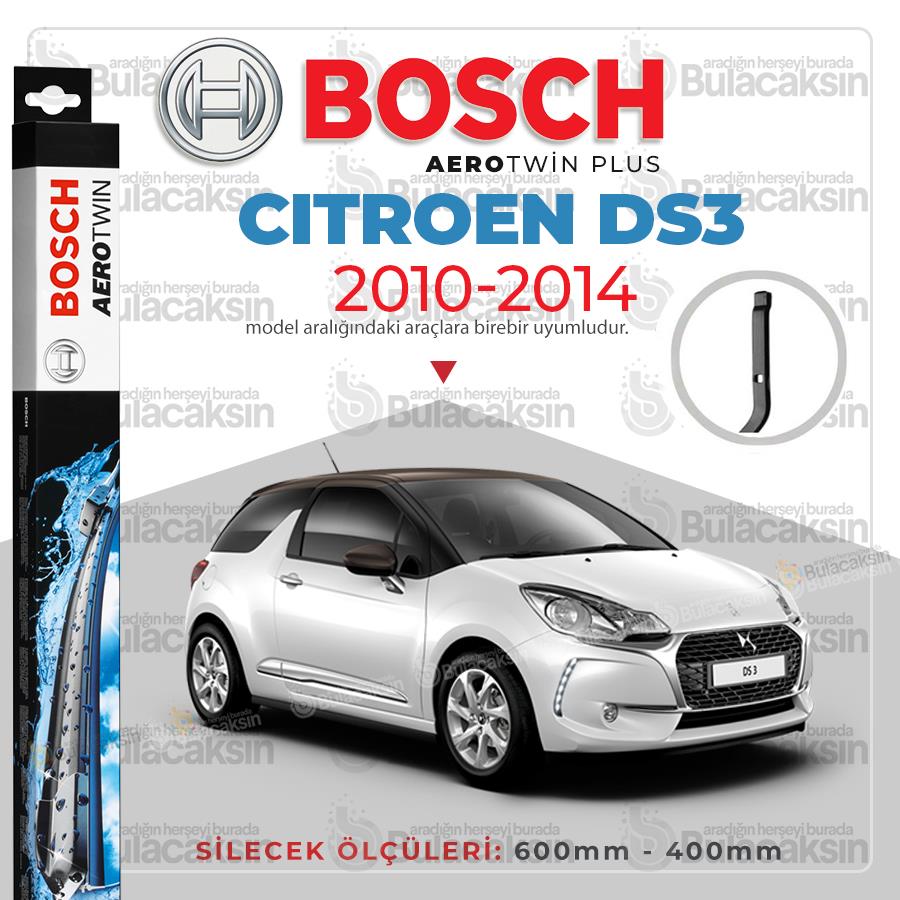 Citroen Ds3 Muz Silecek Takımı (2010-2014) Bosch Aerotwin