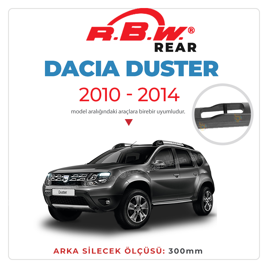 Dacia Duster Arka Silecek (2010-2014) Rbw