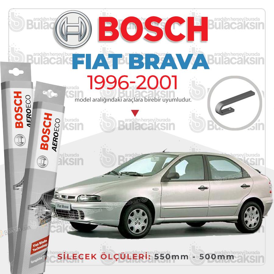 Fiat Brava Muz Silecek Takımı (1996-2001) Bosch Aeroeco