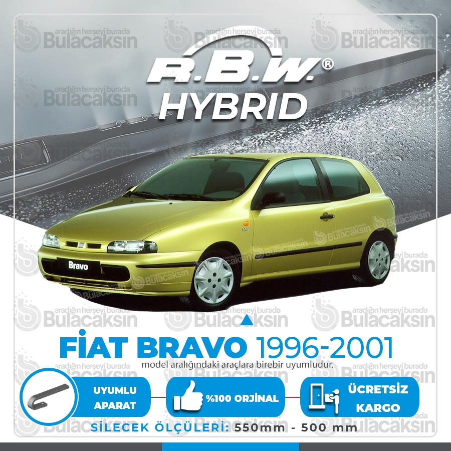 Fiat Bravo Ön Silecek Takımı (1996-2001) Rbw Hibrit