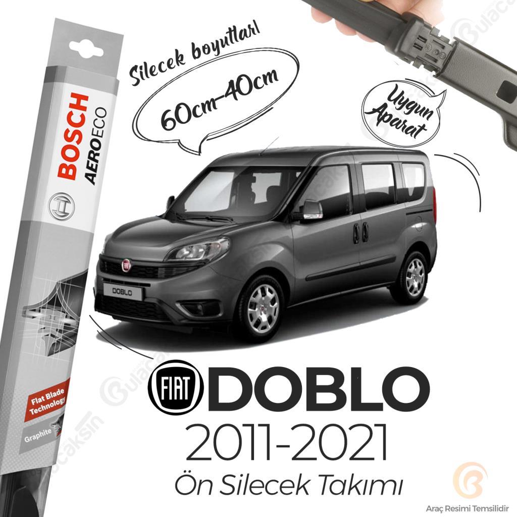 Fiat Doblo Muz Silecek Takımı (2011-2021) Bosch Aeroeco