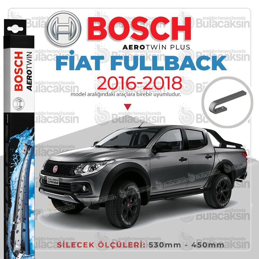 Fiat Fullback Muz Silecek Takımı (2016-2018) Bosch Aerotwin