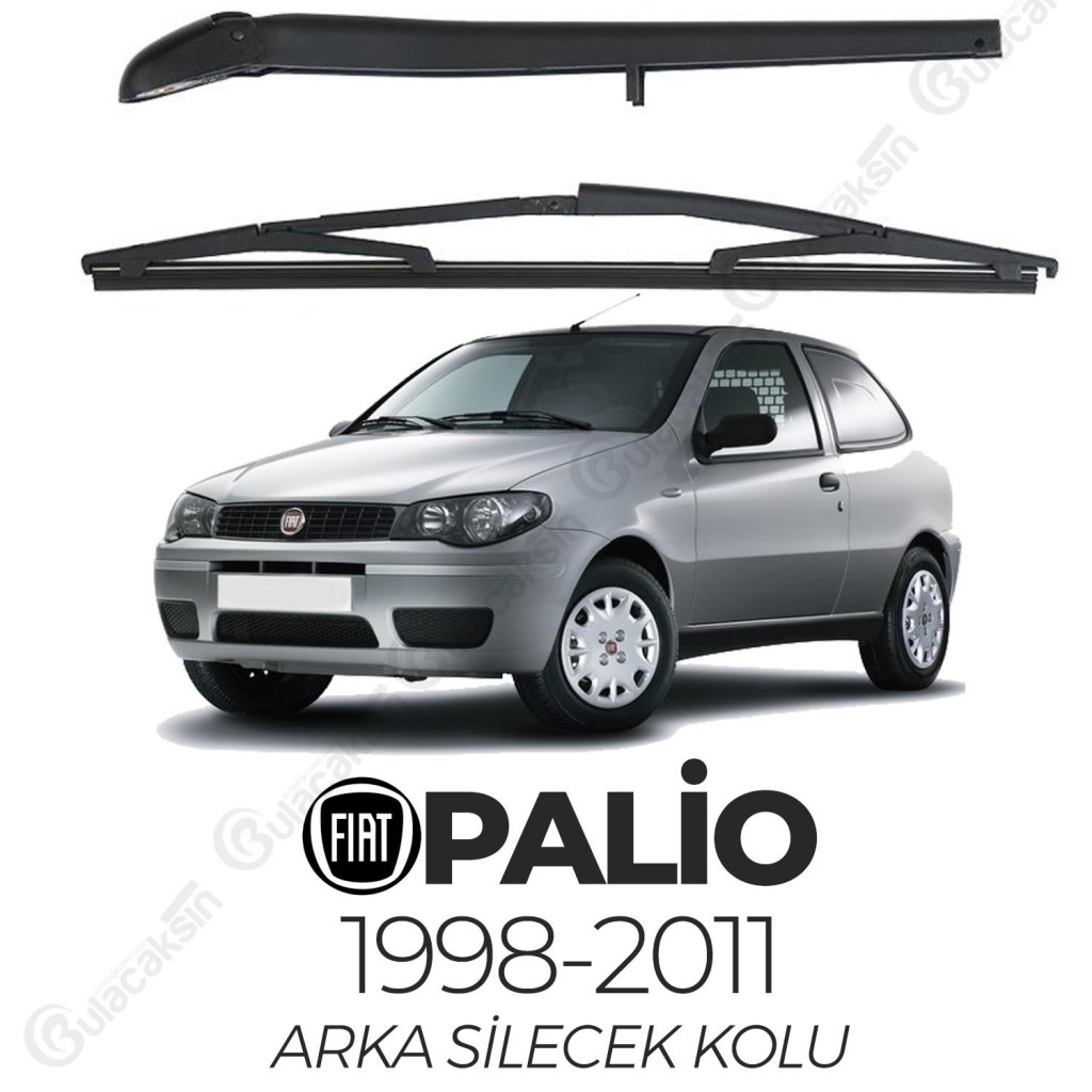 Fiat Palio 1998-2011 Komple Arka Silecek Kolu Ve Süpürgesi