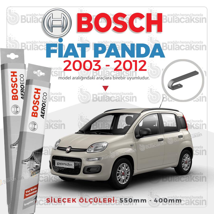 Fiat Panda Muz Silecek Takımı (2004-2012) Bosch Aeroeco
