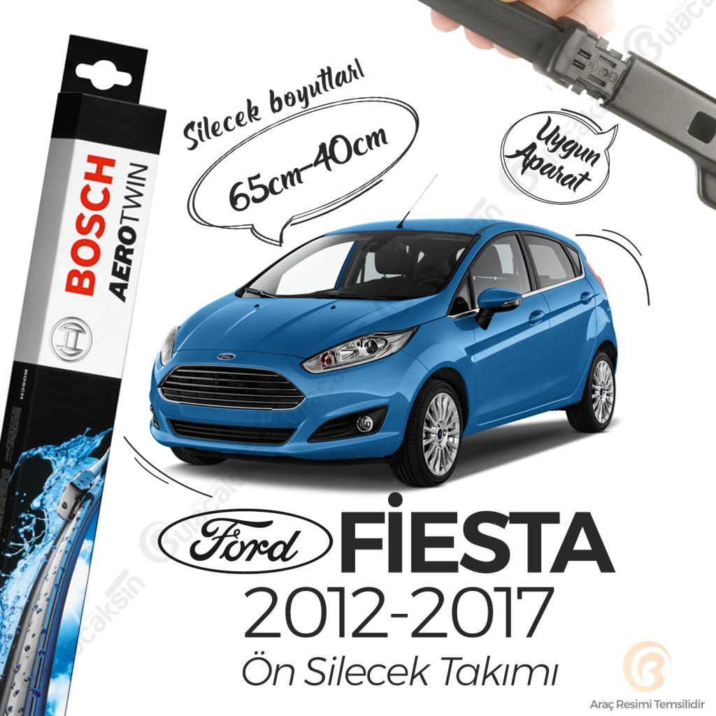 Ford Fiesta Muz Silecek Takımı (2012-2017 Ön) Bosch Aerotwin