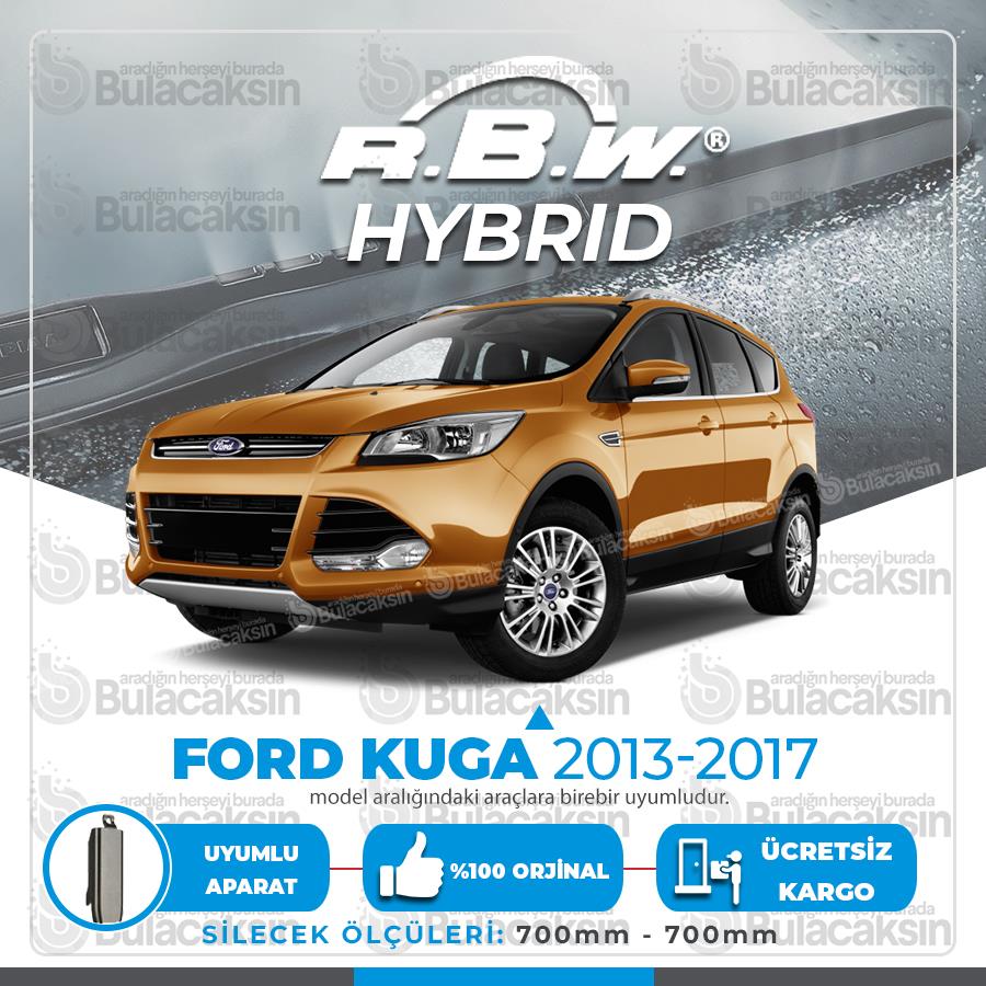 Ford Kuga Ön Silecek Takımı (2013-2017) Rbw Hibrit