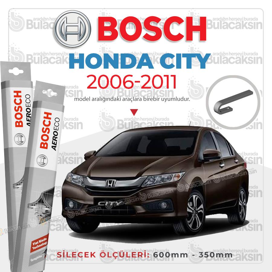 Honda City Muz Silecek Takımı (2006-2011) Bosch Aeroeco