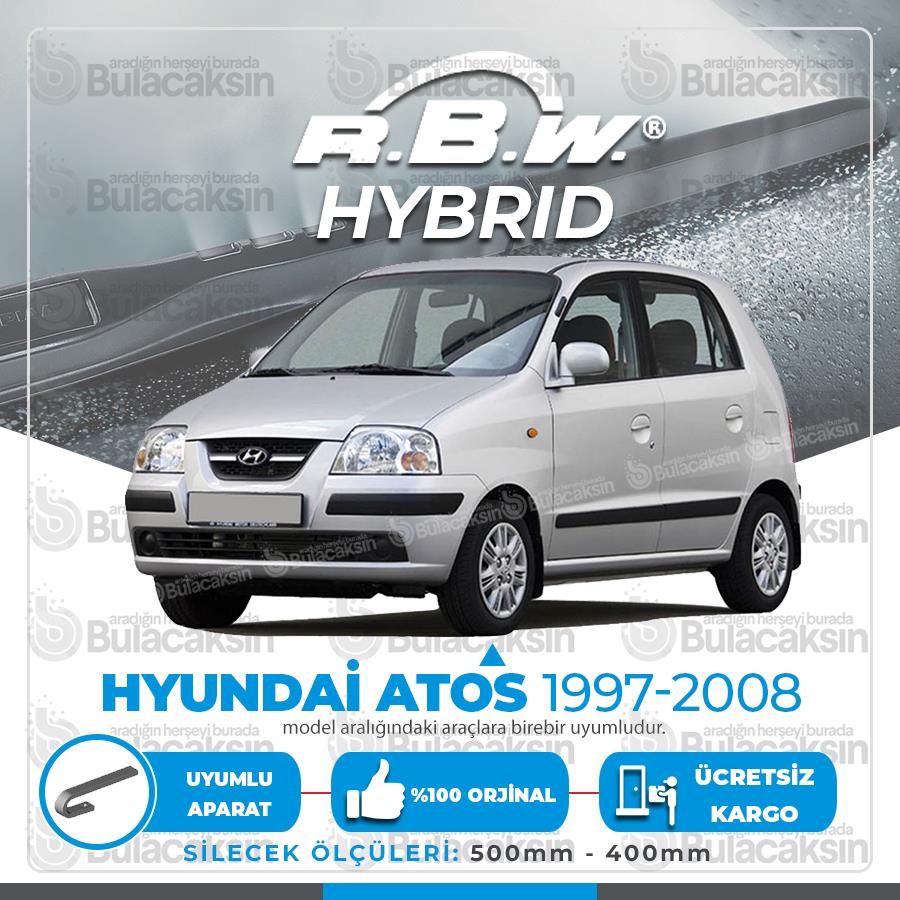 Hyundai Atos Ön Silecek Takımı (1997-2008) Rbw Hibrit