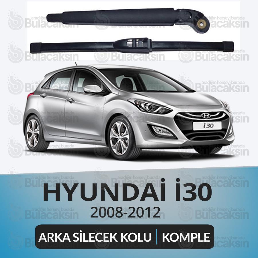 Hyundai İ30 2008-2012 Komple Arka Silecek Kolu Ve Süpürgesi Seti