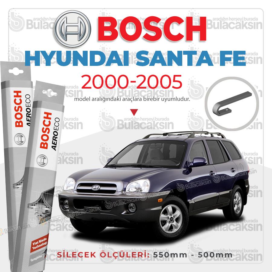 Hyundai Santa Fe Muz Silecek Takımı (2000-2005) Bosch Aeroeco