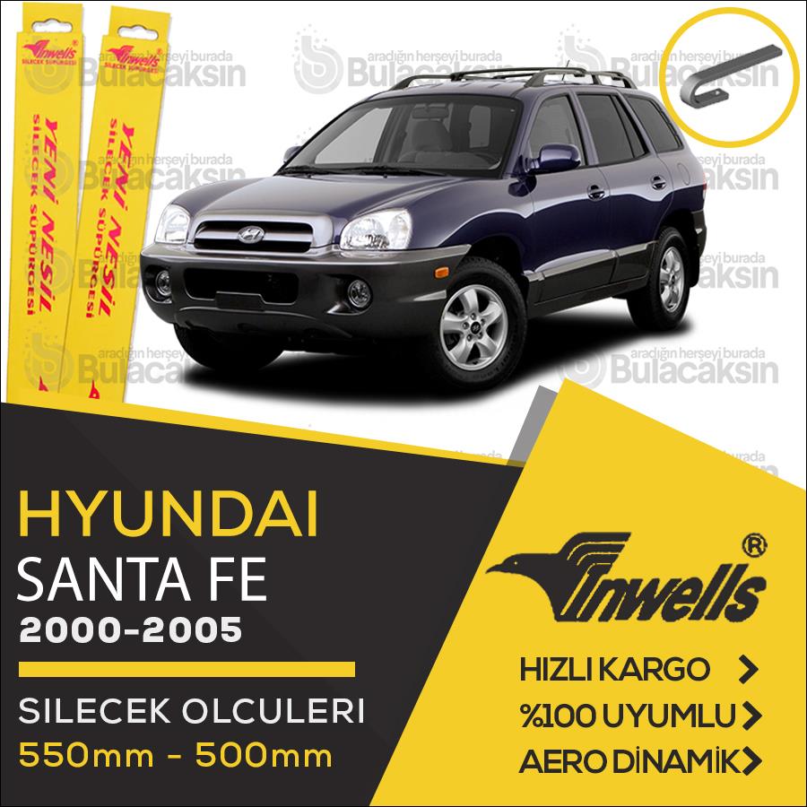 Hyundai Santa Fe Muz Silecek Takımı (2000-2005) İnwells