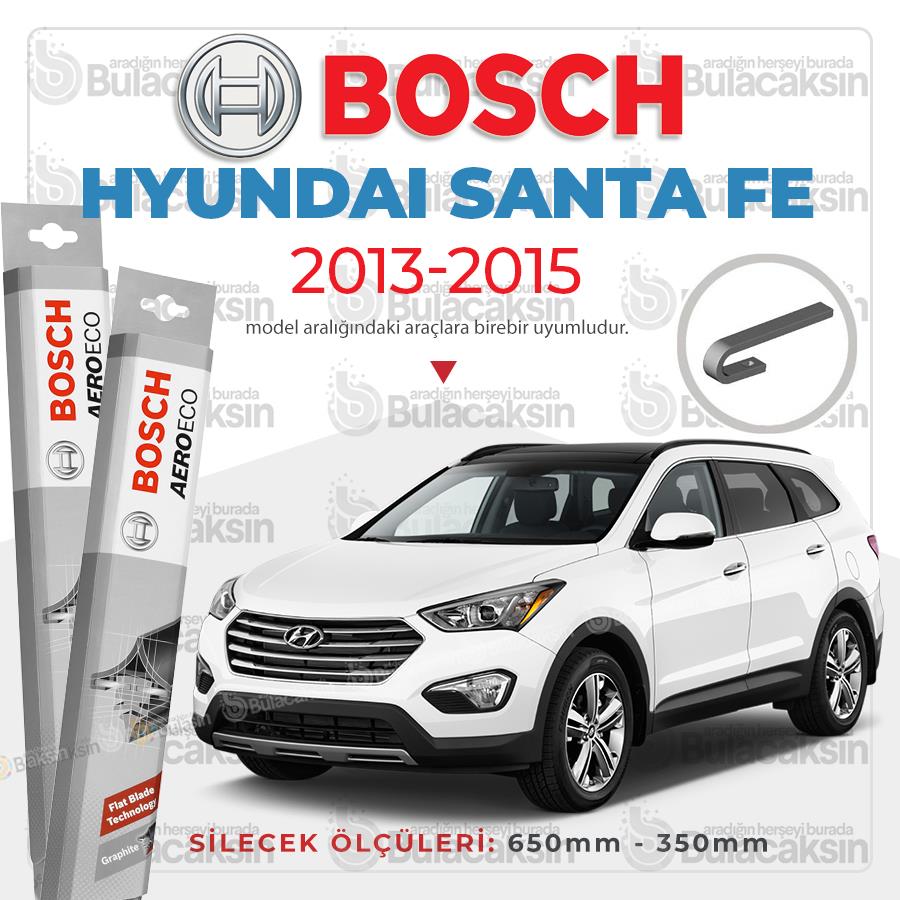 Hyundai Santa Fe Muz Silecek Takımı (2013-2015) Bosch Aeroeco