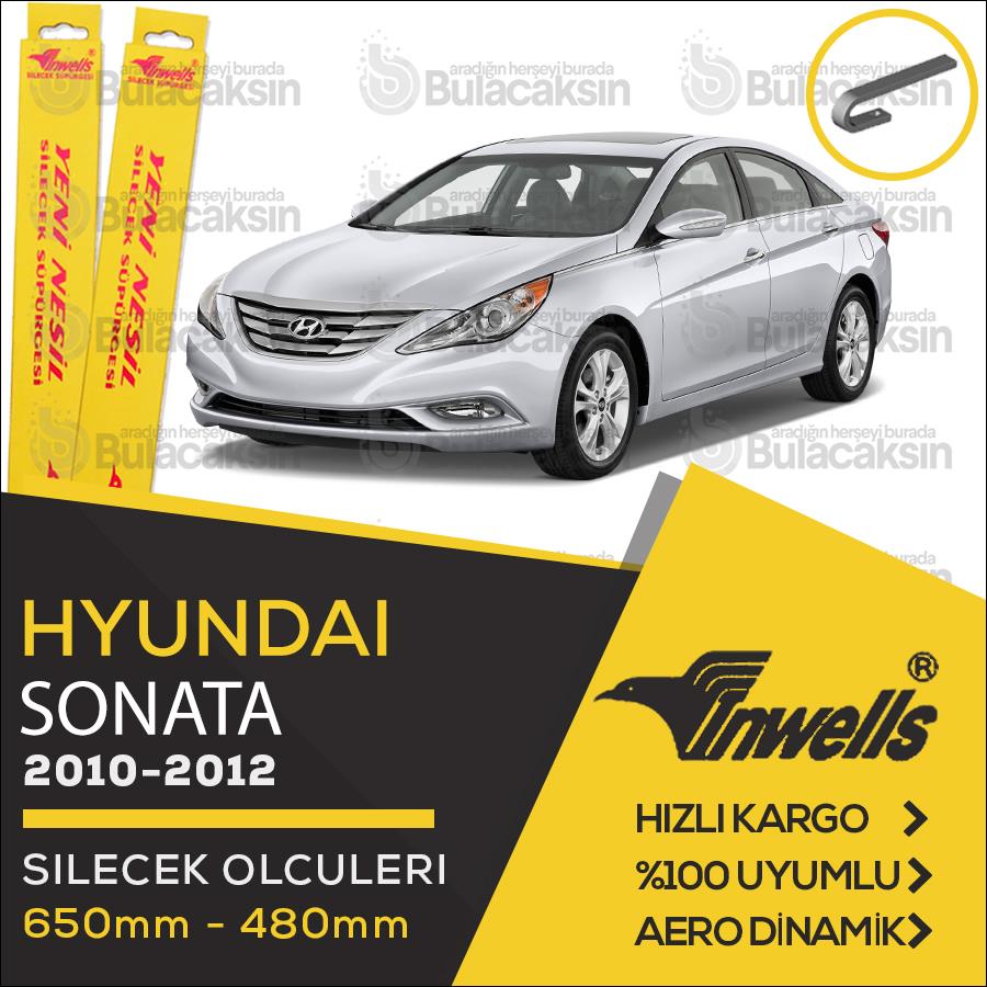 Hyundai Sonata Muz Silecek Takımı (2010-2012) İnwells