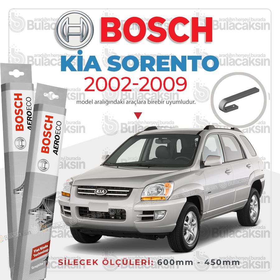 Kia Sorento Muz Silecek Takımı (2002-2009) Bosch Aeroeco