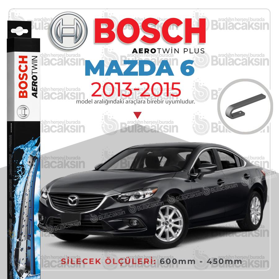 Mazda 6 Muz Silecek Takımı (2013-2015) Bosch Aerotwin