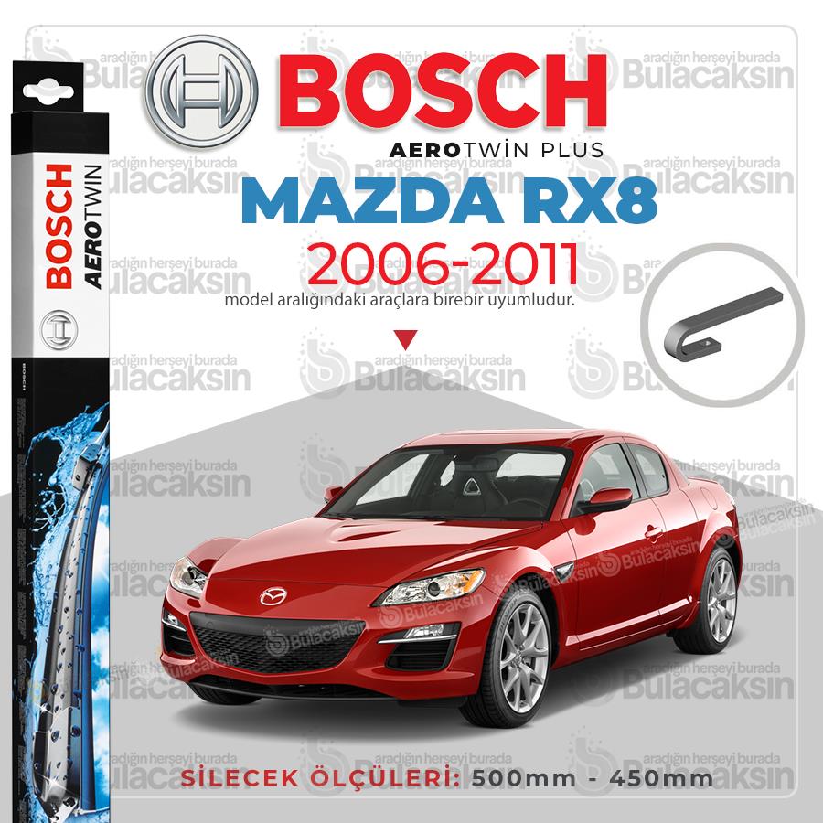 Mazda Rx8 Muz Silecek Takımı (2006-2011) Bosch Aerotwin