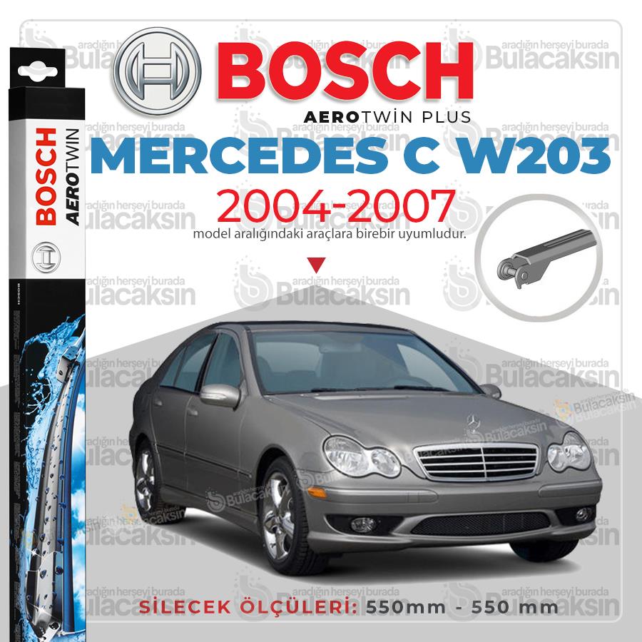 Mercedes C W203 Muz Silecek Takımı (2004-2007) Bosch Aerotwin