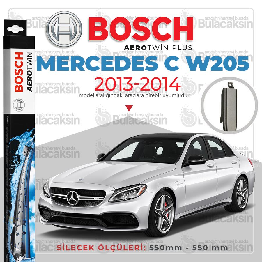 Mercedes C W205 Muz Silecek Takımı (2013-2014) Bosch Aerotwin