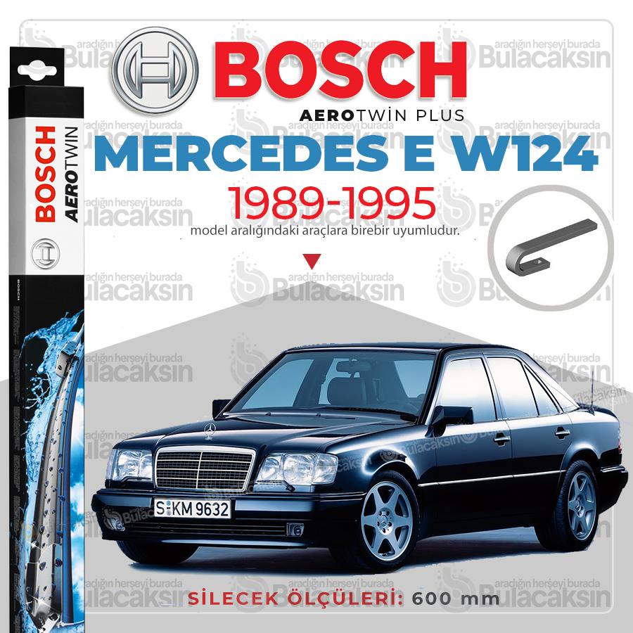 Mercedes E W124 Muz Silecek Takımı (1989-1995) Bosch Aerotwin