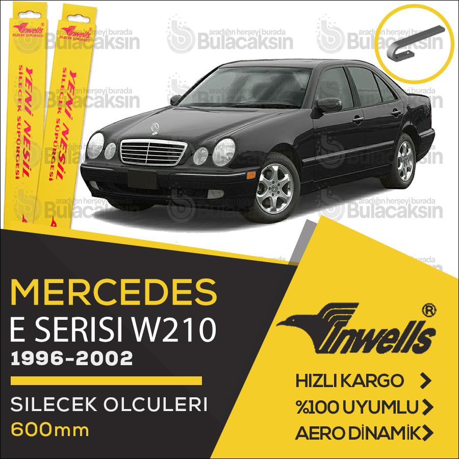 Mercedes E W210 Muz Silecek Takımı (1996-2002) İnwells