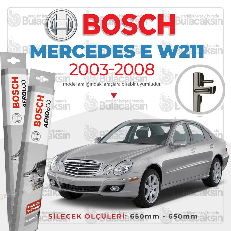 Mercedes E W211 Muz Silecek Takımı (2003-2008) Bosch Aeroeco