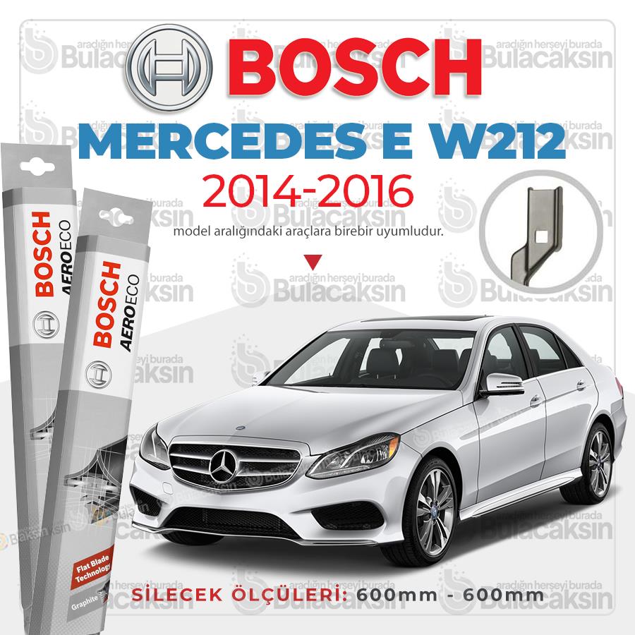 Mercedes E W212 Muz Silecek Takımı (2014-2016) Bosch Aeroeco