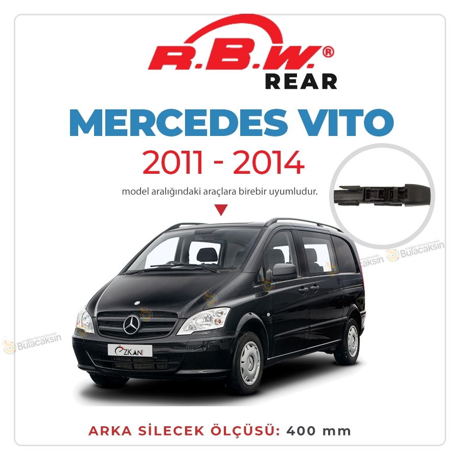 Mercedes Vito Arka Silecek (2011-2014) Rbw