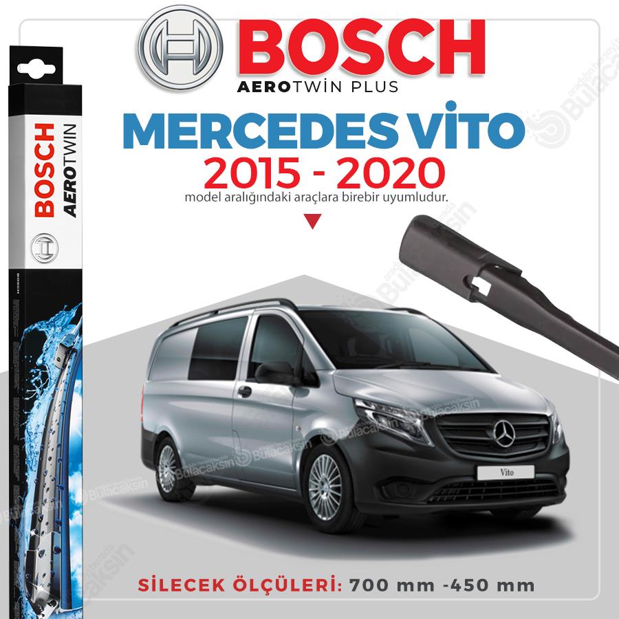 Mercedes Vito Muz Silecek Takımı (2015-2000) Bosch Aerotwin