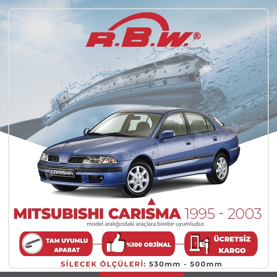 Mitsubishi Carisma Muz Silecek Takımı (1995-2003) Rbw