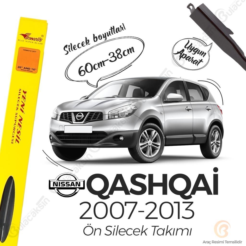 Nissan Qashqai Muz Silecek Takımı (2007-2013) İnwells