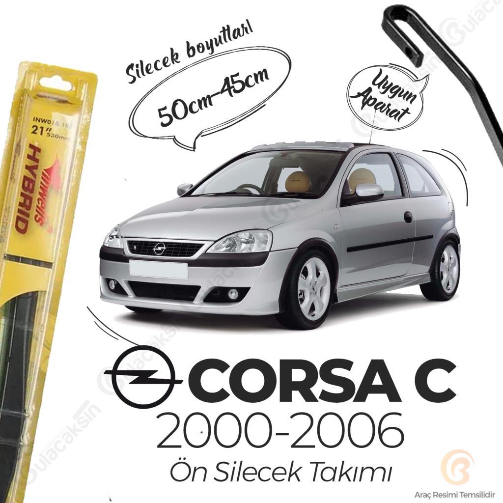 Opel Corsa C Silecek Takımı (2000-2006) İnwells Hibrit