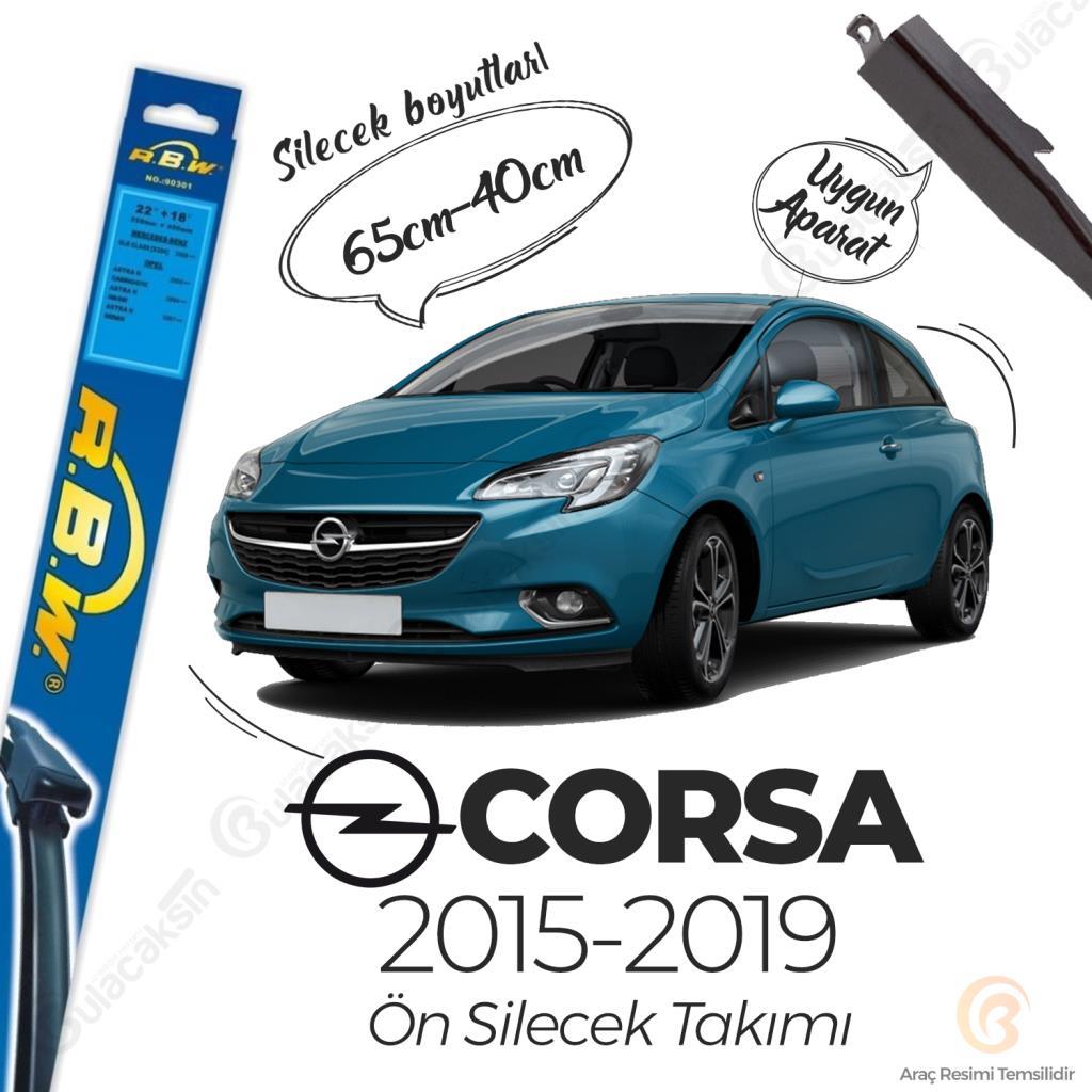 Opel Corsa E Muz Silecek Takımı (2014-2019) Rbw