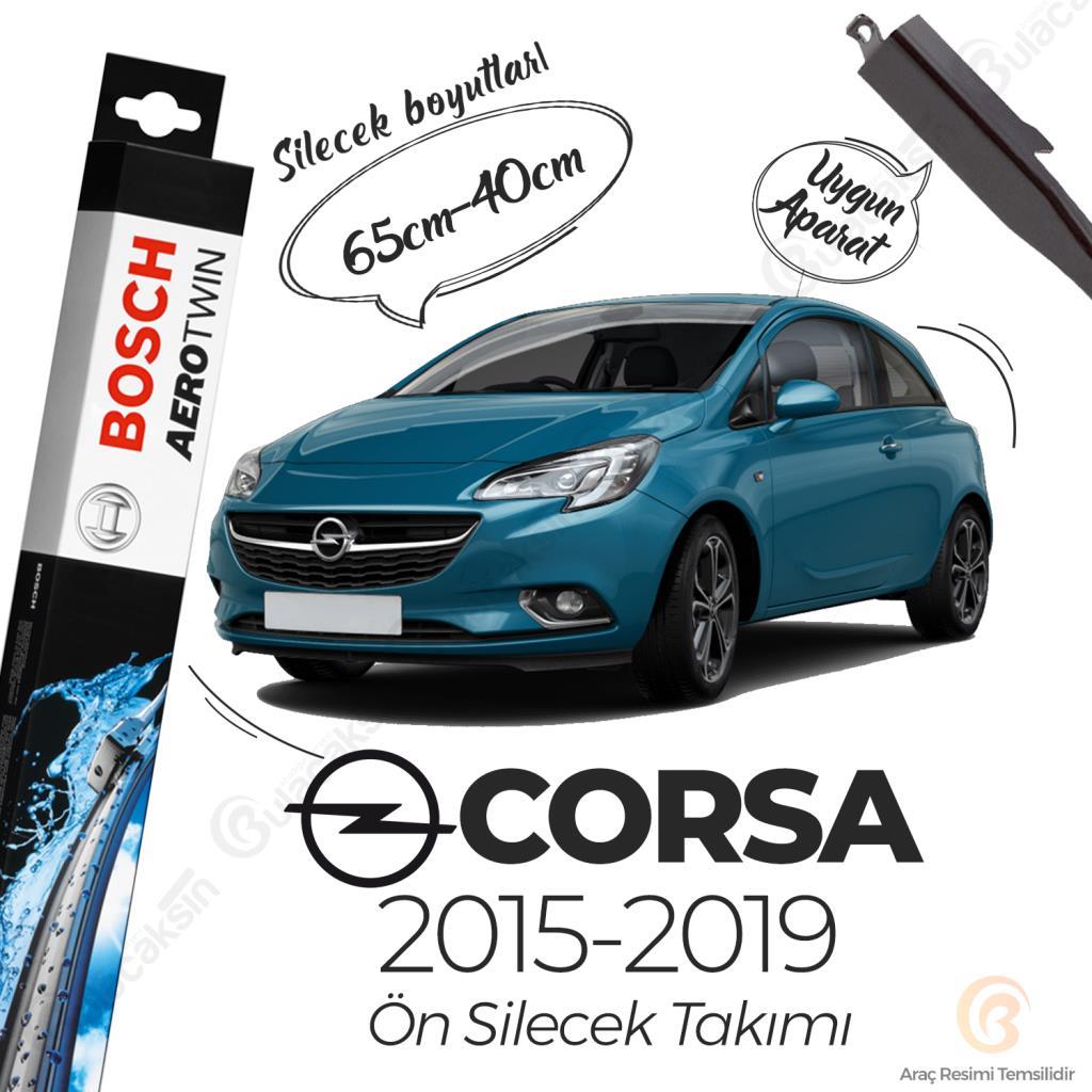 Opel Corsa E Muz Silecek Takımı (2015-2019) Bosch Aerotwin