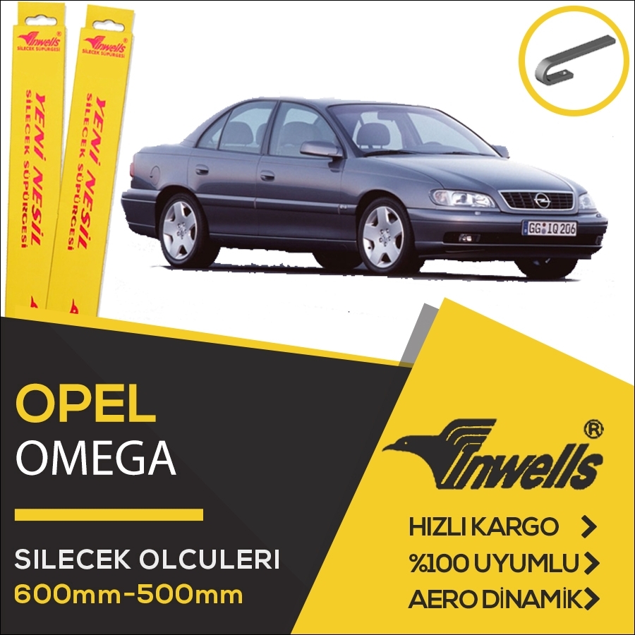 Opel Omega Muz Silecek Takımı (1994-2002) İnwells