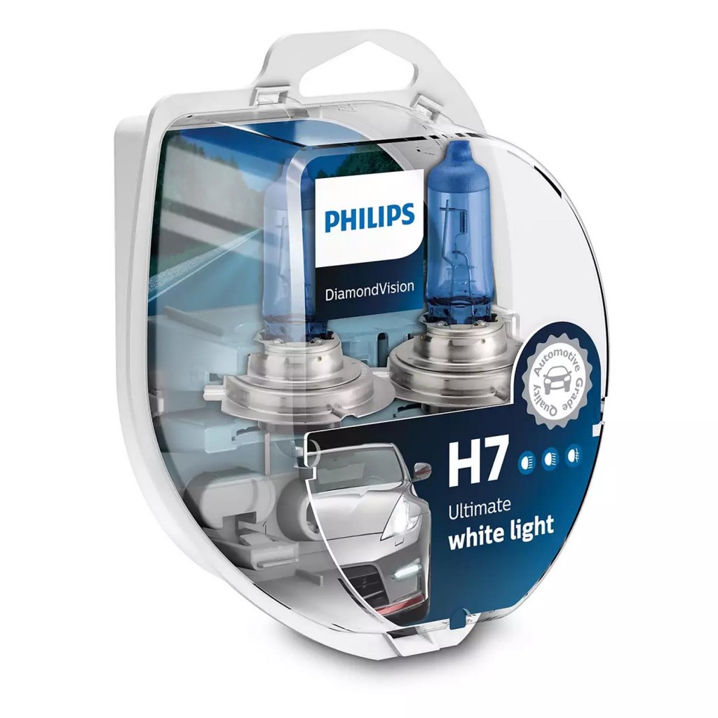 Philips Diamond Vision H7 Beyaz Ampul 12972Dvs2 - 2'Li Ampul