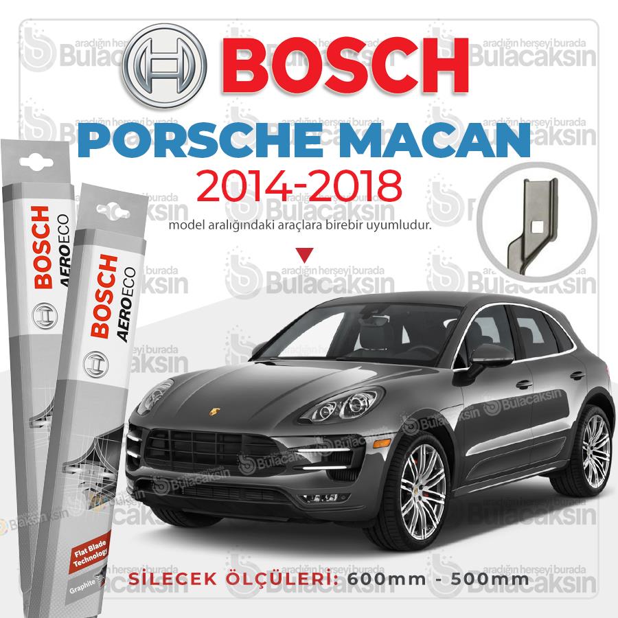 Porsche Macan Muz Silecek Takımı (2014-2018) Bosch Aeroeco