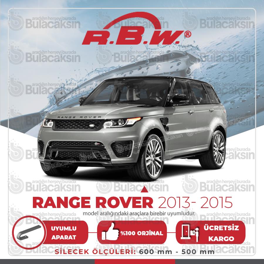 Range Rover Muz Silecek Takımı (2013-2015) Rbw