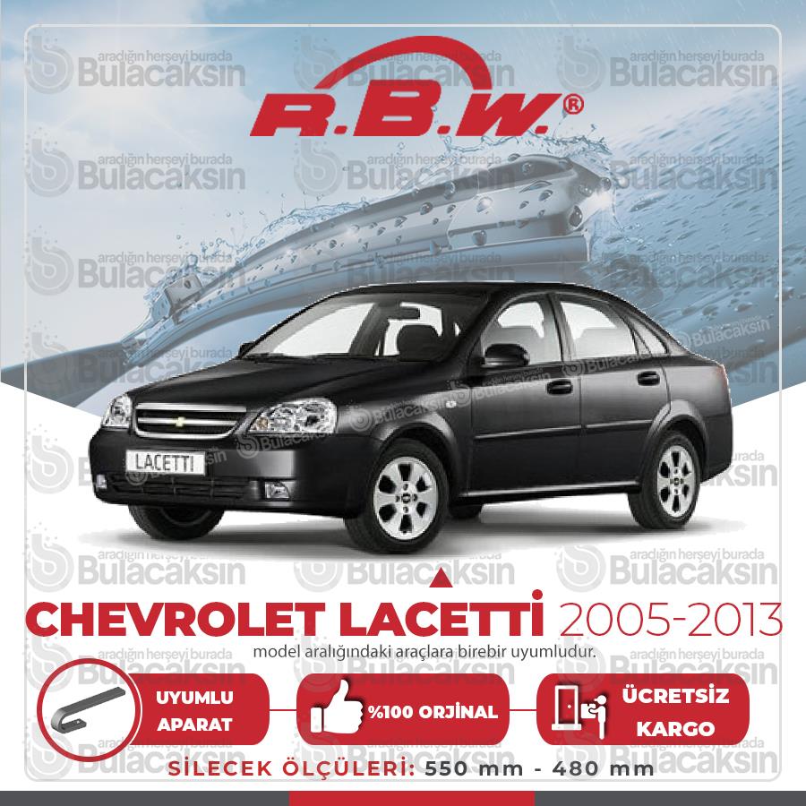 Rbw Chevrolet Lacetti 2005 - 2013 Ön Muz Silecek Takımı