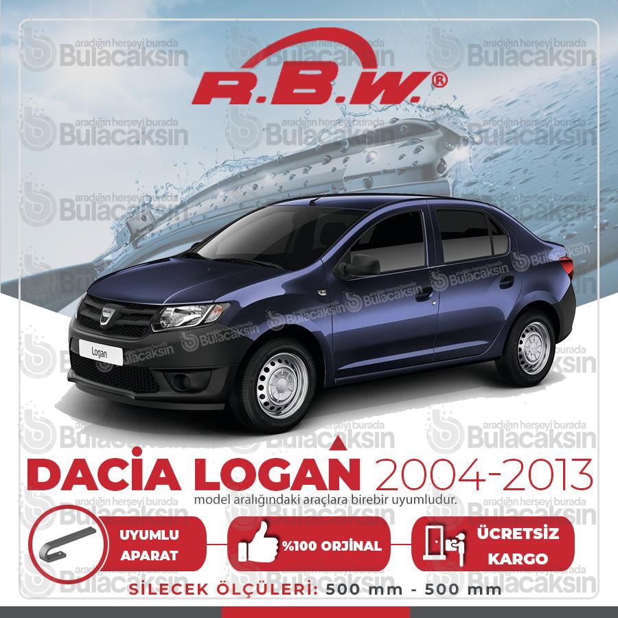 Rbw Dacia Logan 2004 - 2013 Ön Muz Silecek Takımı