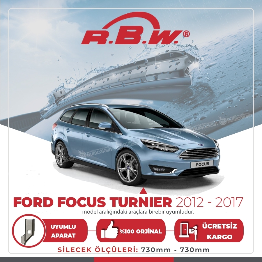 Rbw Ford Focus Turnier 2012 - 2017 Ön Muz Silecek Takımı