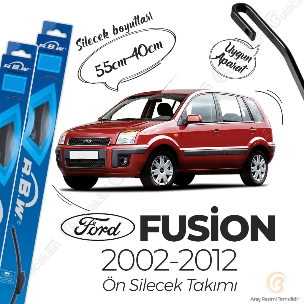 Rbw Ford Fusion 2003 - 2012 Ön Muz Silecek Takımı