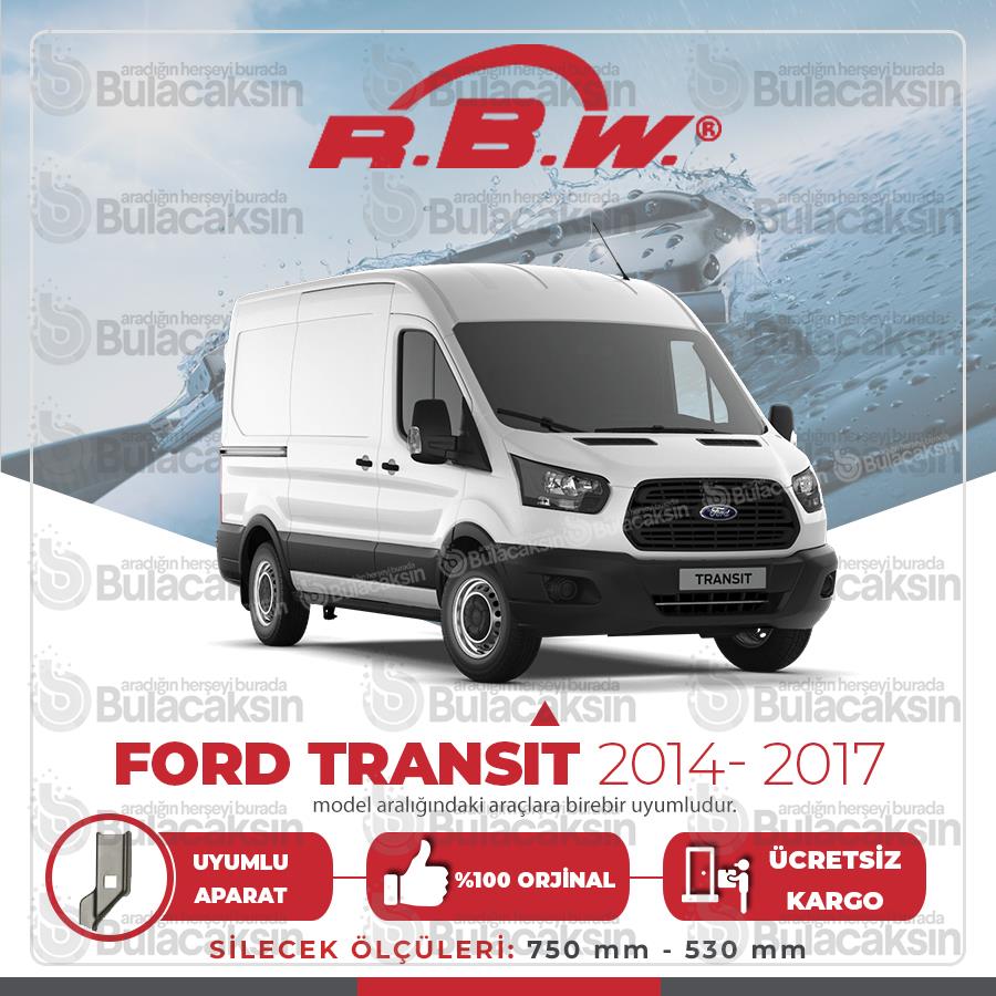 Rbw Ford Transit 2014 - 2017 Ön Muz Silecek Takımı